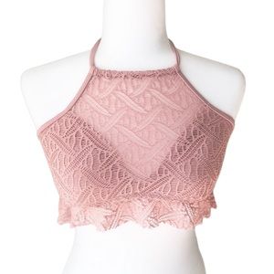 Gianni Bini Dusty Rose Bikini Top